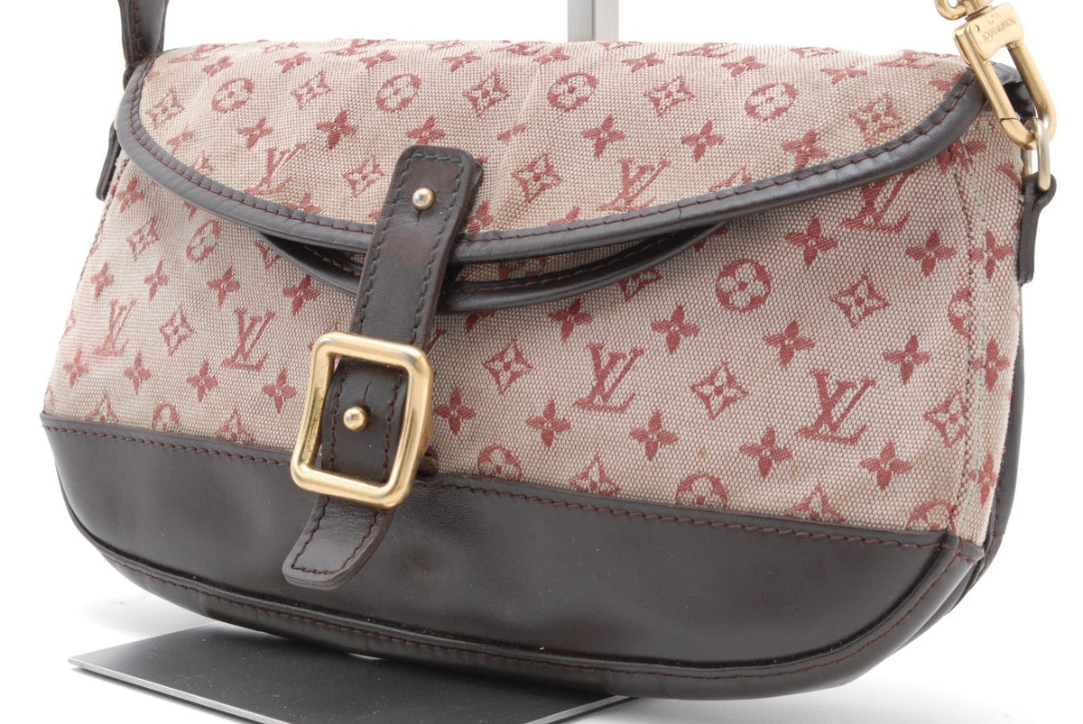 Louis Vuitton Louis Lin Shoulder Bag - Red Beige Brown, Canvas
