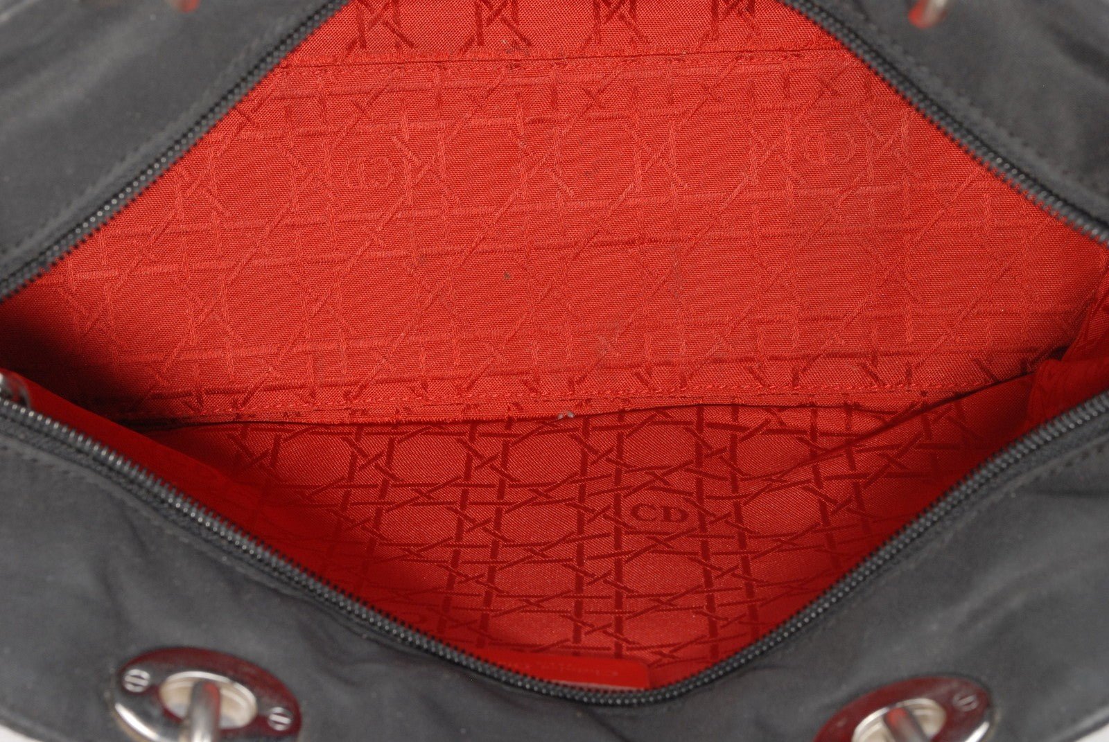 Dior Lady Dior Handbag - Black, Nylon