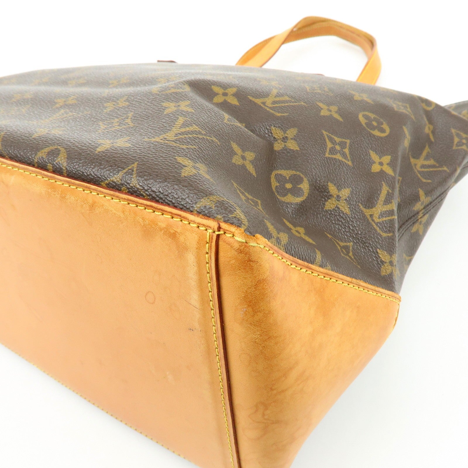 Louis Vuitton Monogram Cabas Mezzo Tote Bag - Brown, Monogram Canvas 