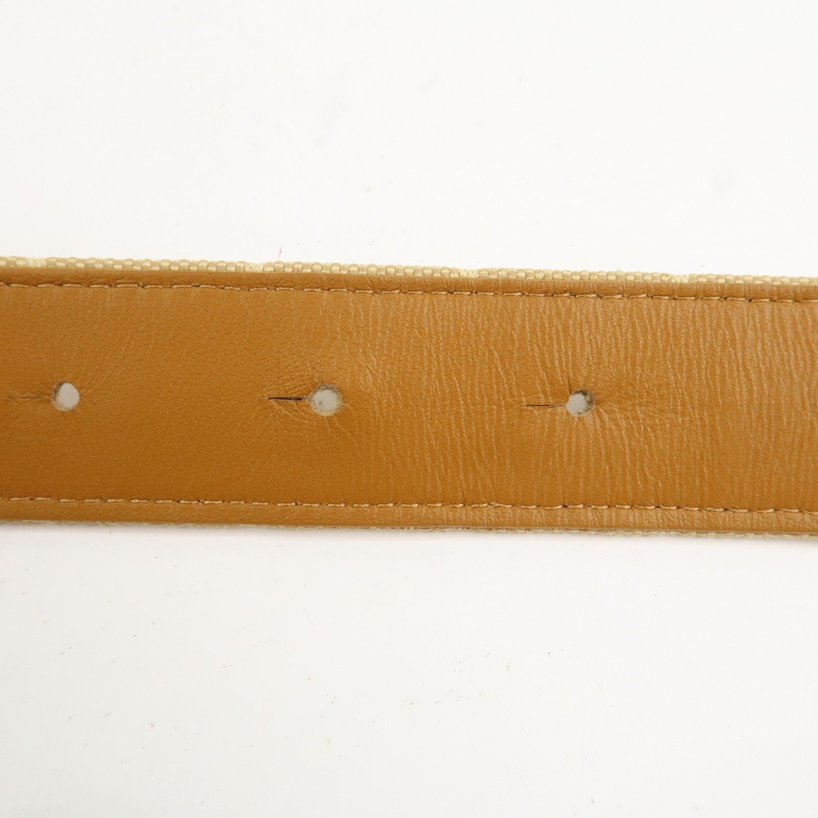 Louis Vuitton Monogram Mini Canvas Ceinture 75/30 Belt - Beige, Canvas