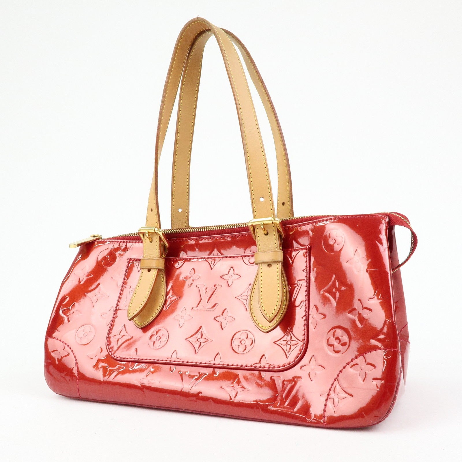 Louis Vuitton M93507 Hand Bag - Pomme DAmour, Vernis Leather