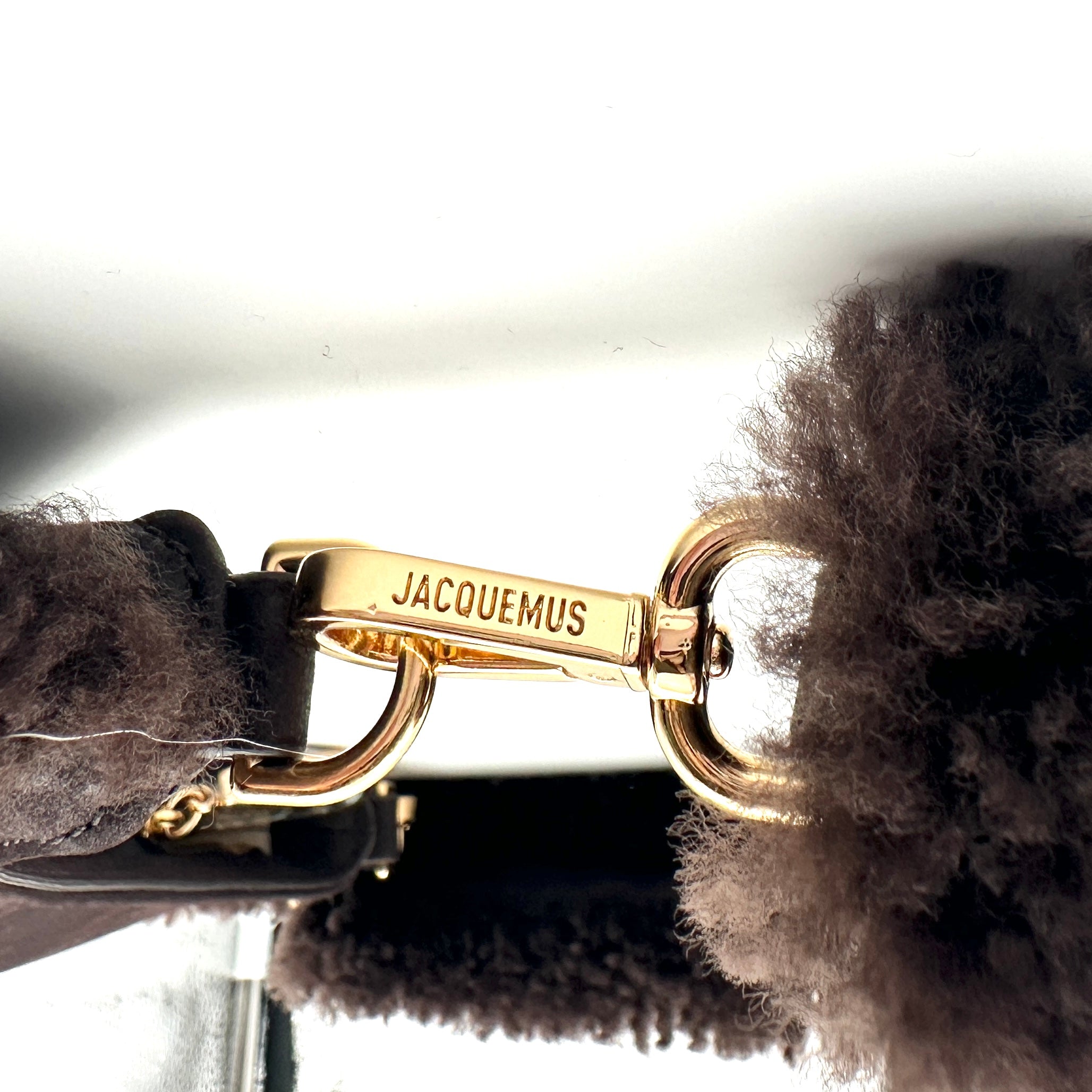 Synthetic fur bag