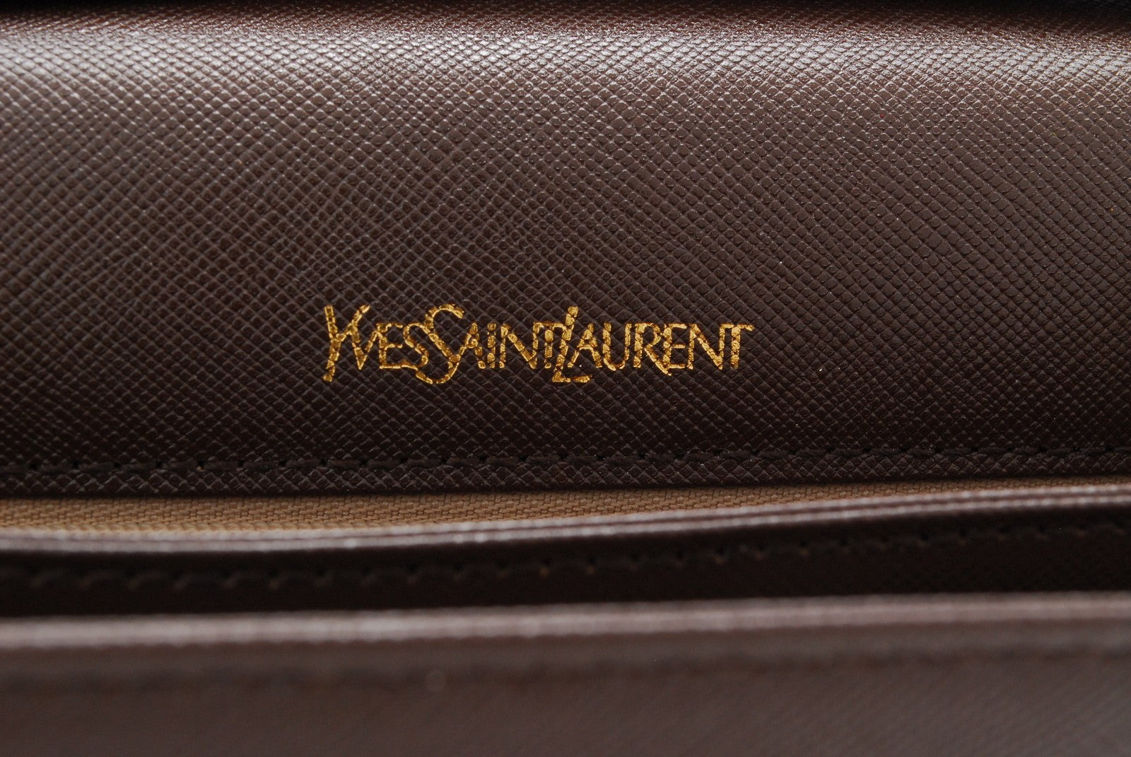 Saint Laurent Shoulder Crossbody Bag - Brown, Leather