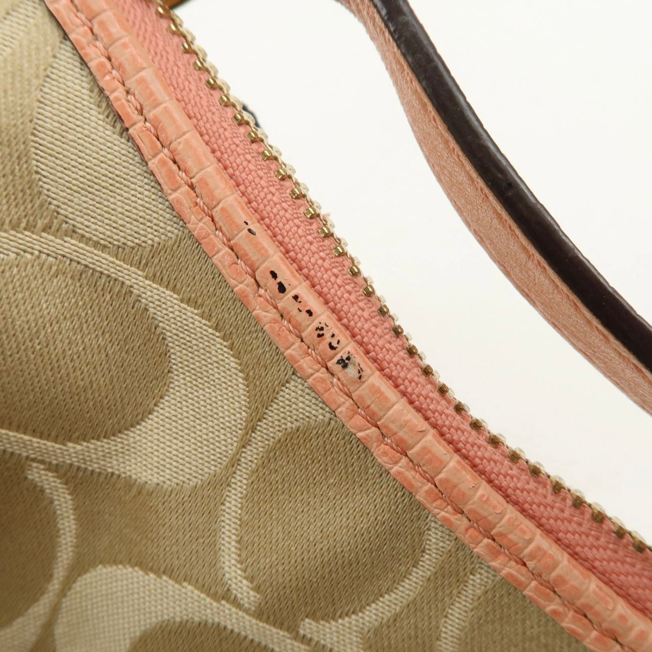 Coach Signature Pink Bag