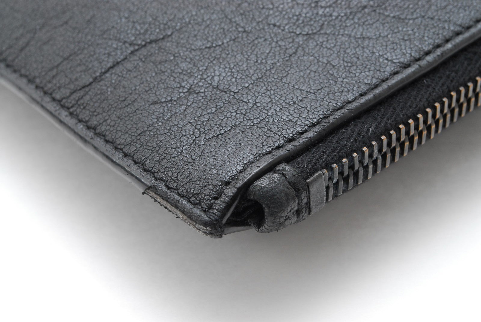 Saint Laurent Clutch Pouch Bag - Black, Leather