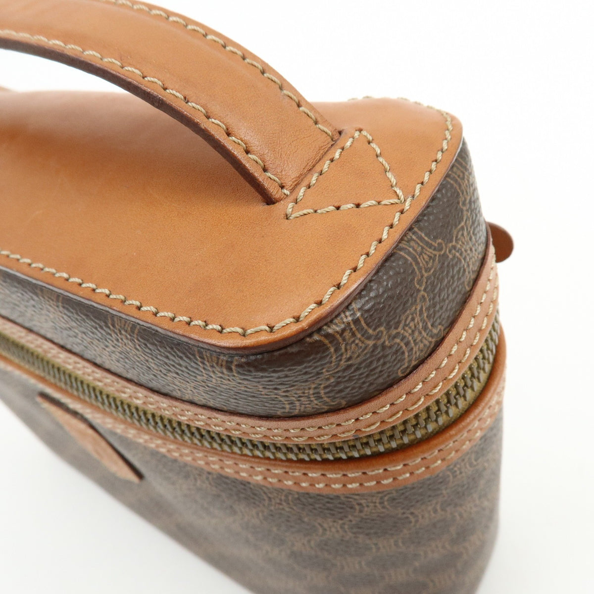 Celine Hand Bag - Brown, PVC Leather
