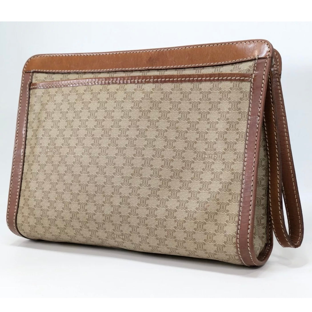 CELINE Macadam Vintage Clutch