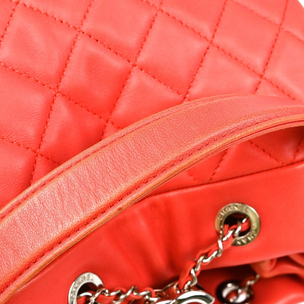 Chanel Drawstring Shoulder Bag - Pink, Lambskin