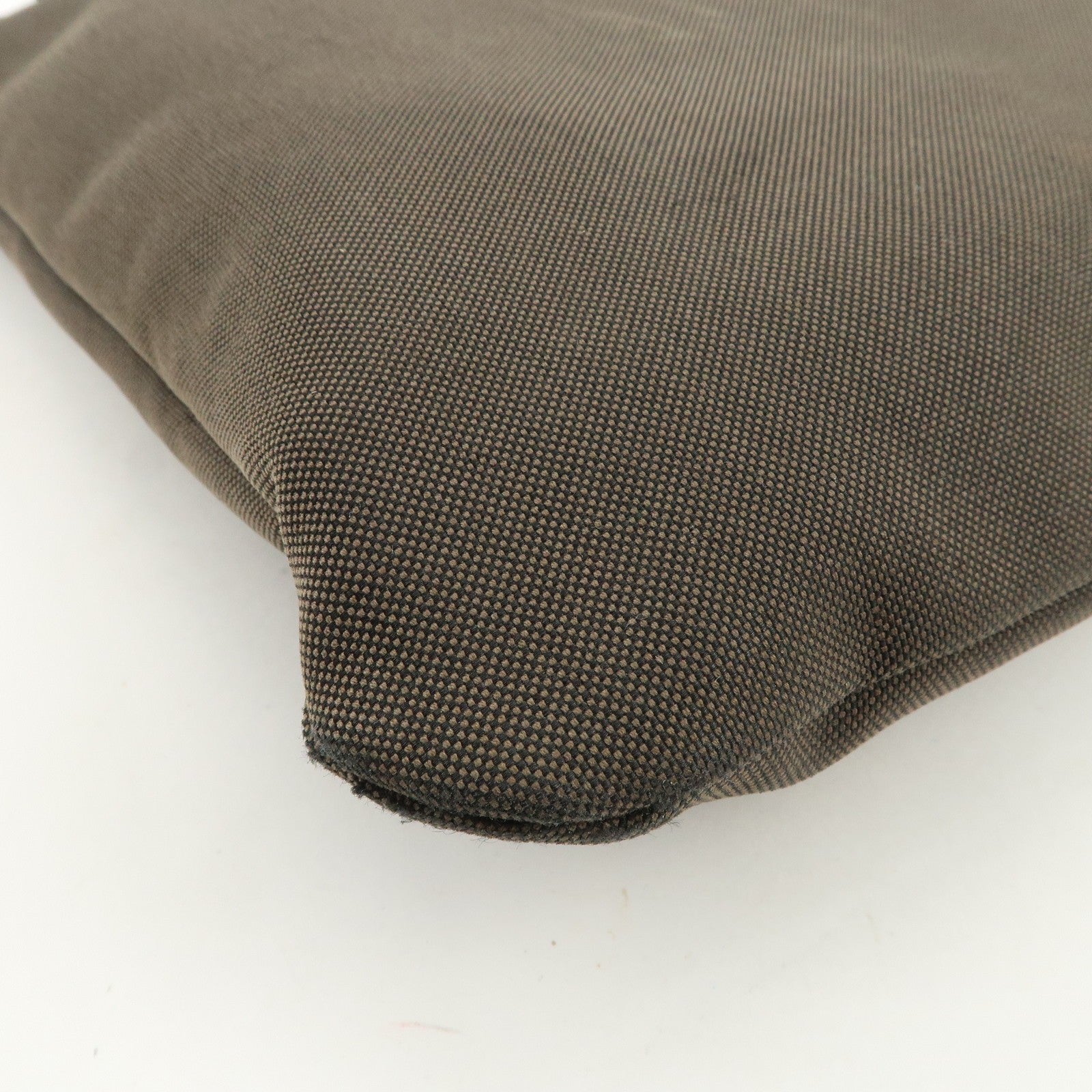 Prada Logo Jacquard Tote Bag - Dark Brown, Leather