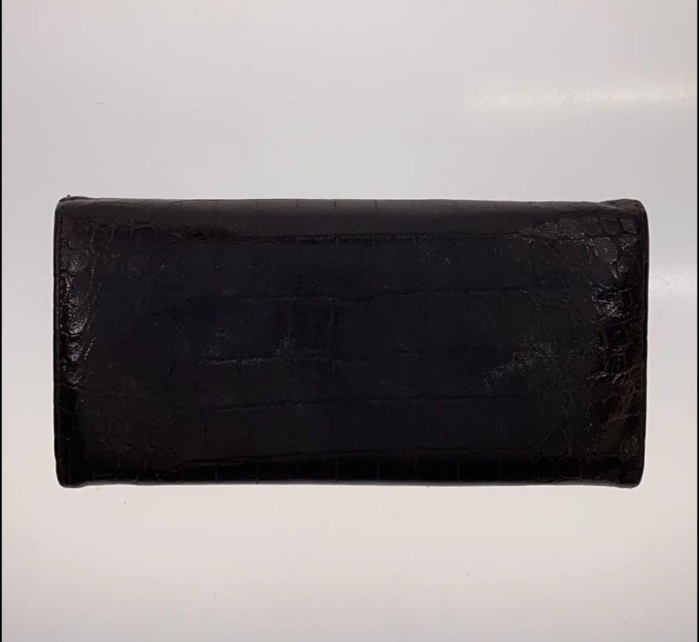 Miu Miu Croco brown wallet