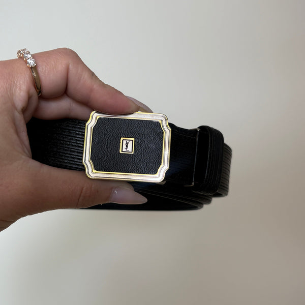 Saint Laurent Leather Belt