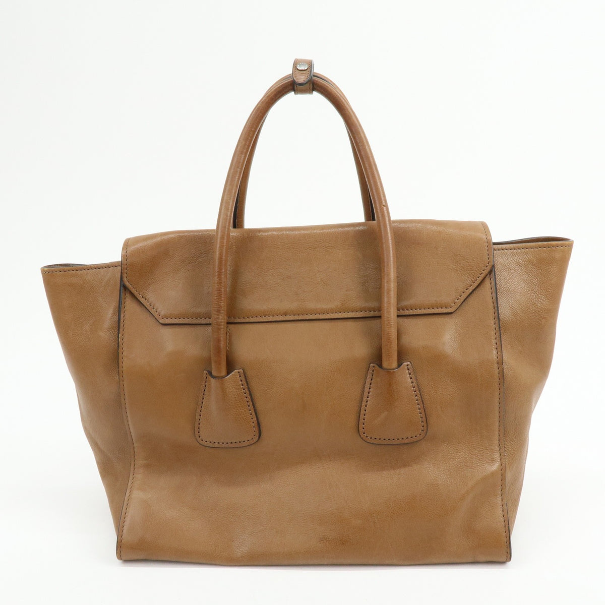 Prada 2Way Bag - Brown, Leather