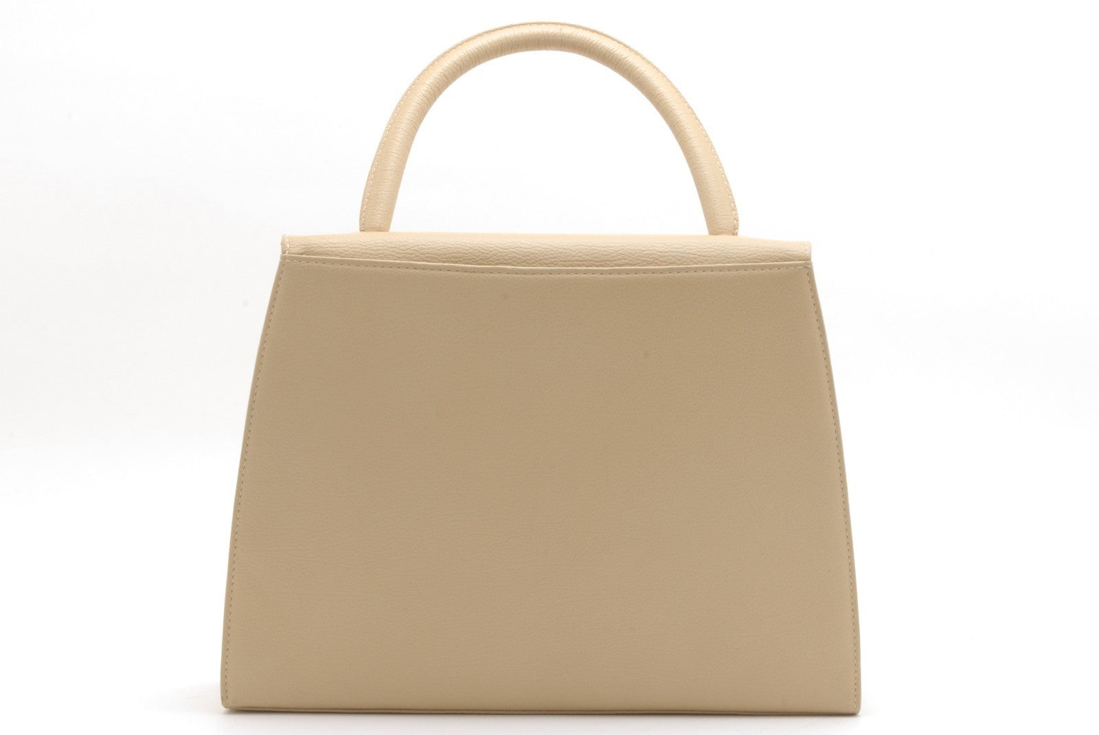 Yves Saint Laurent YSL Hand Bag - Ivory, Leather