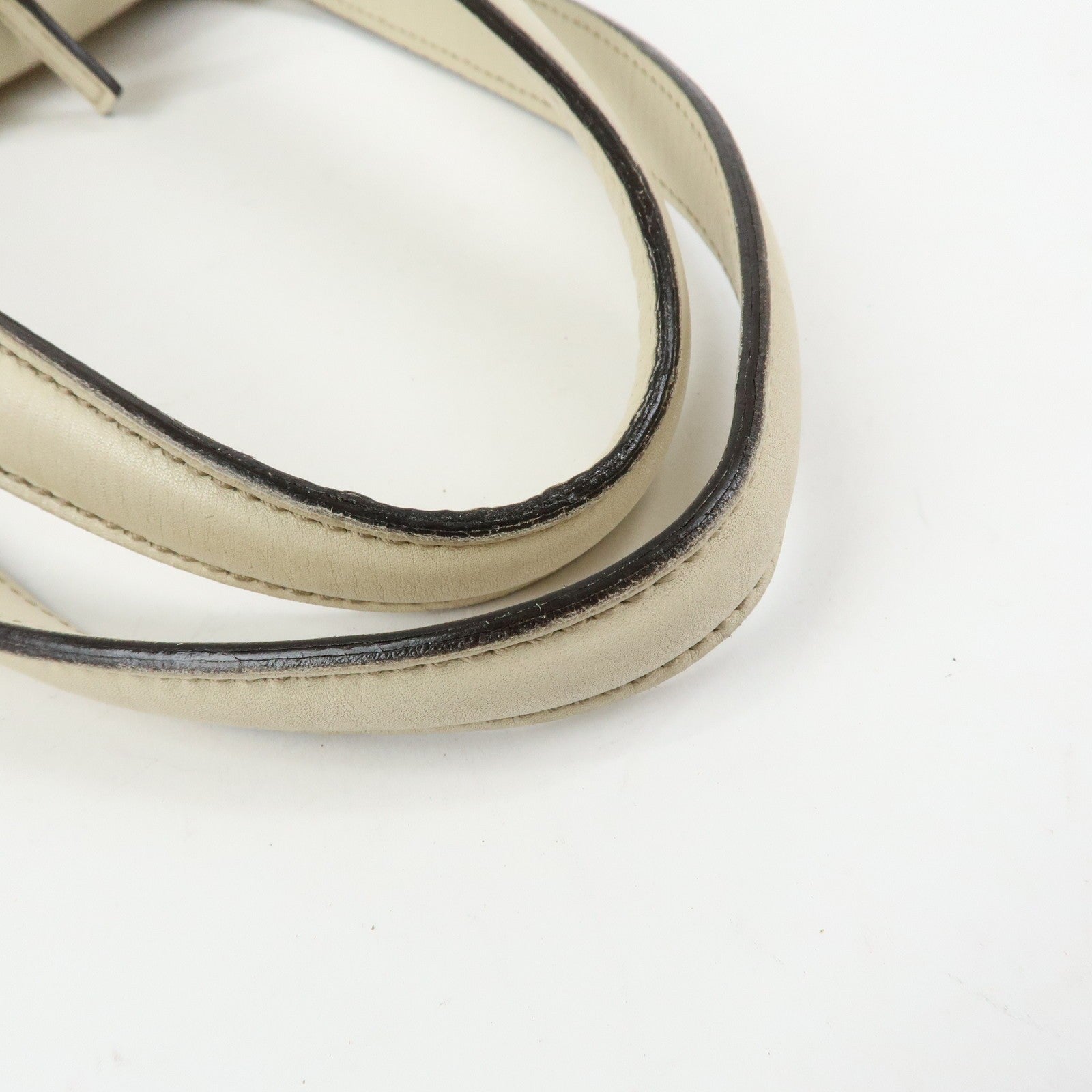 Gucci Interlocking G Sherry Boston Hand Bag - Ivory, Leather