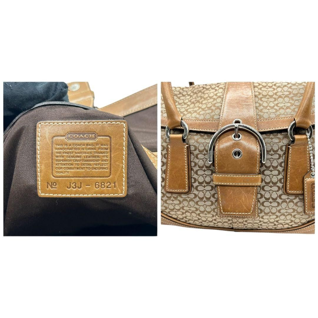 Coach S66 Handbag - Brown, Leather