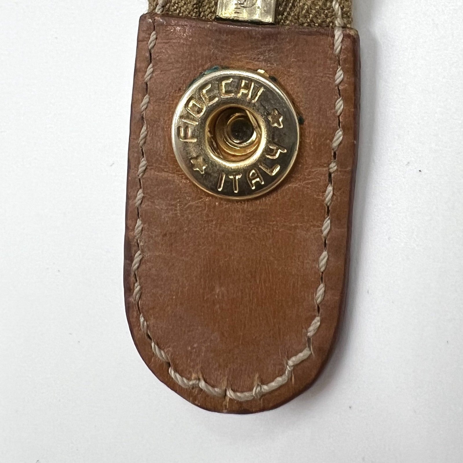 Celine Macadam Clutch Bag - Brown, PVC Leather