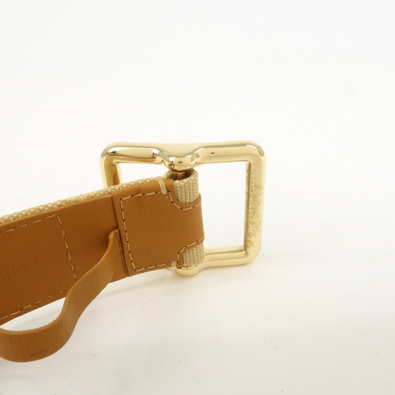 Louis Vuitton Monogram Mini Canvas Ceinture 75/30 Belt - Beige, Canvas
