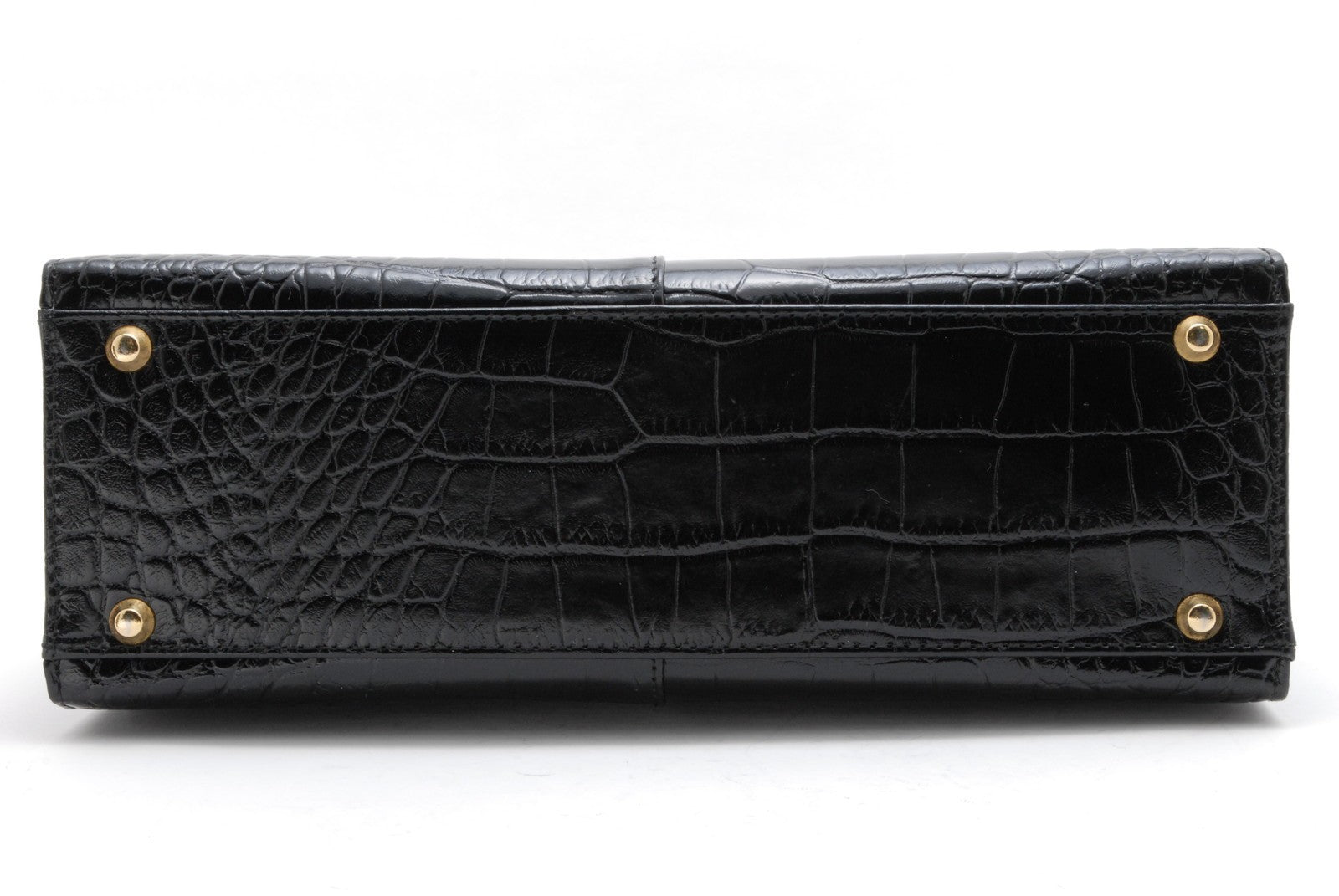 Yves Saint Laurent YSL Leather Top Handle Hand Bag - Black, Leather- קשה למציאה!