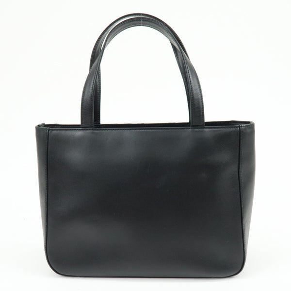 Burberry Tote Bag Handbag - Black, Leather