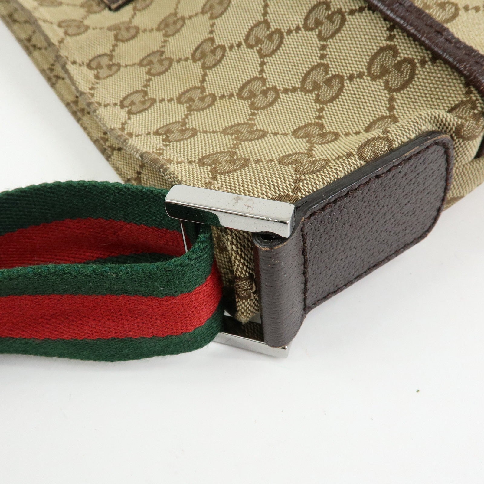 Gucci Shoulder Crossbody Bag - Beige, GG Canvas, Leather