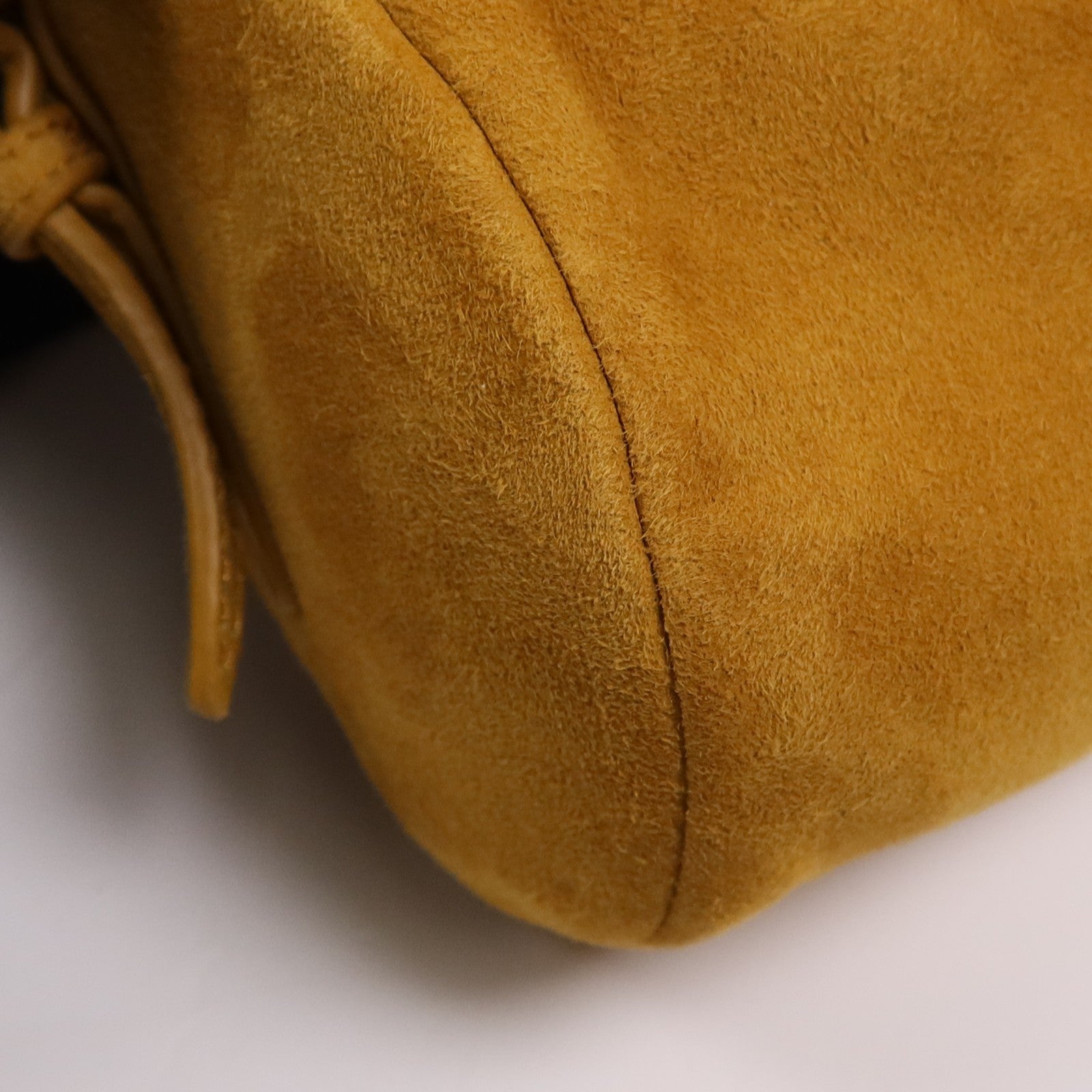 Miu Miu GHW Pouch Shoulder Bag - Yellow, Suede