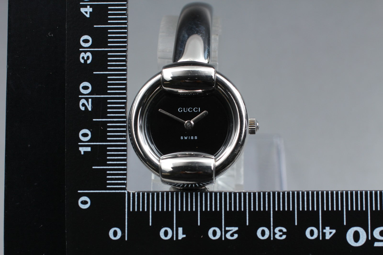 Gucci 1400L Watch - Black, Stainless Steel