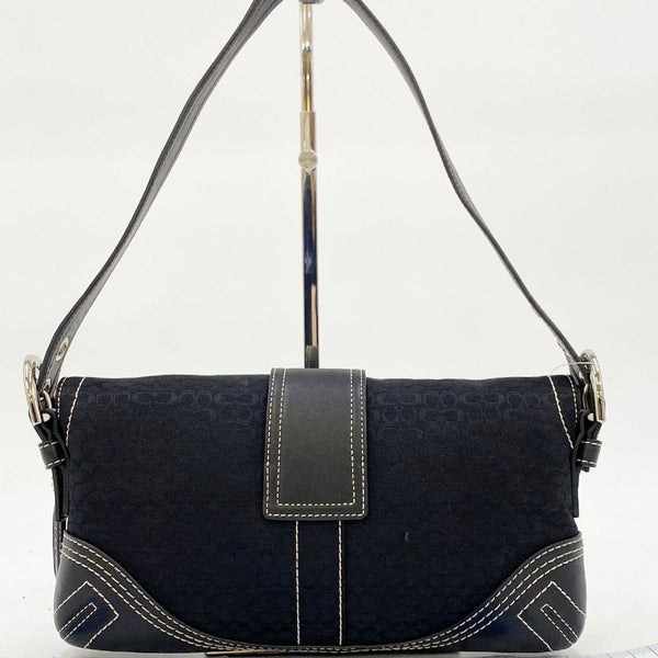 Coach Signature black shoulder bag