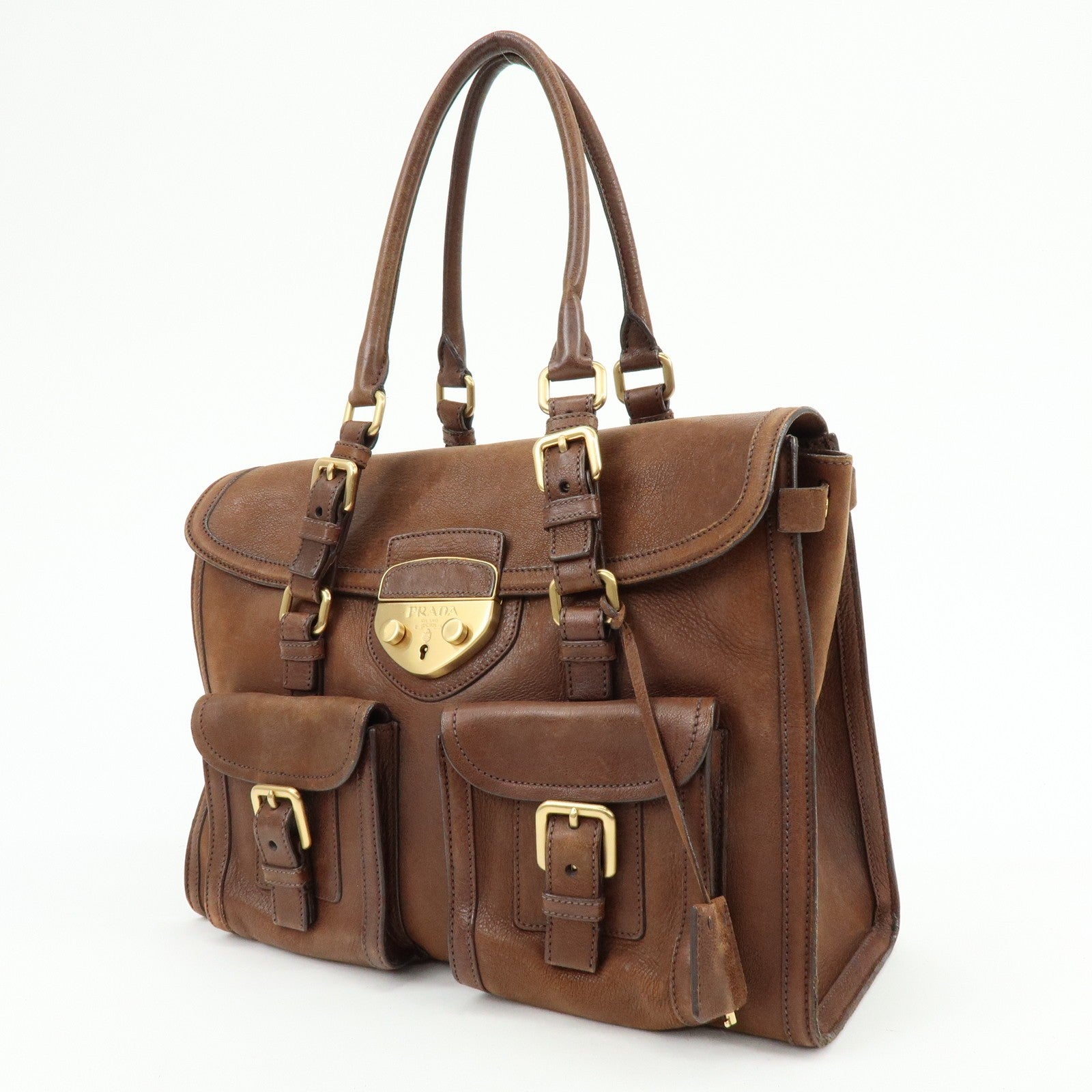 Prada Shoulder Bag - Brown, Leather