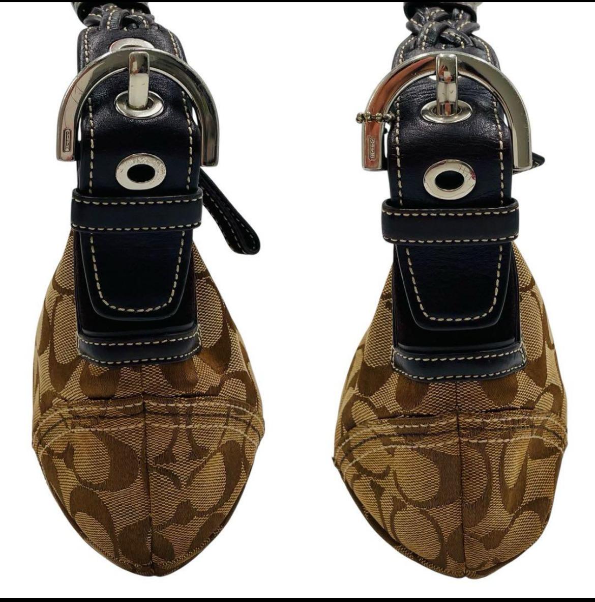 Coach Signature Brown Bag- Rare!