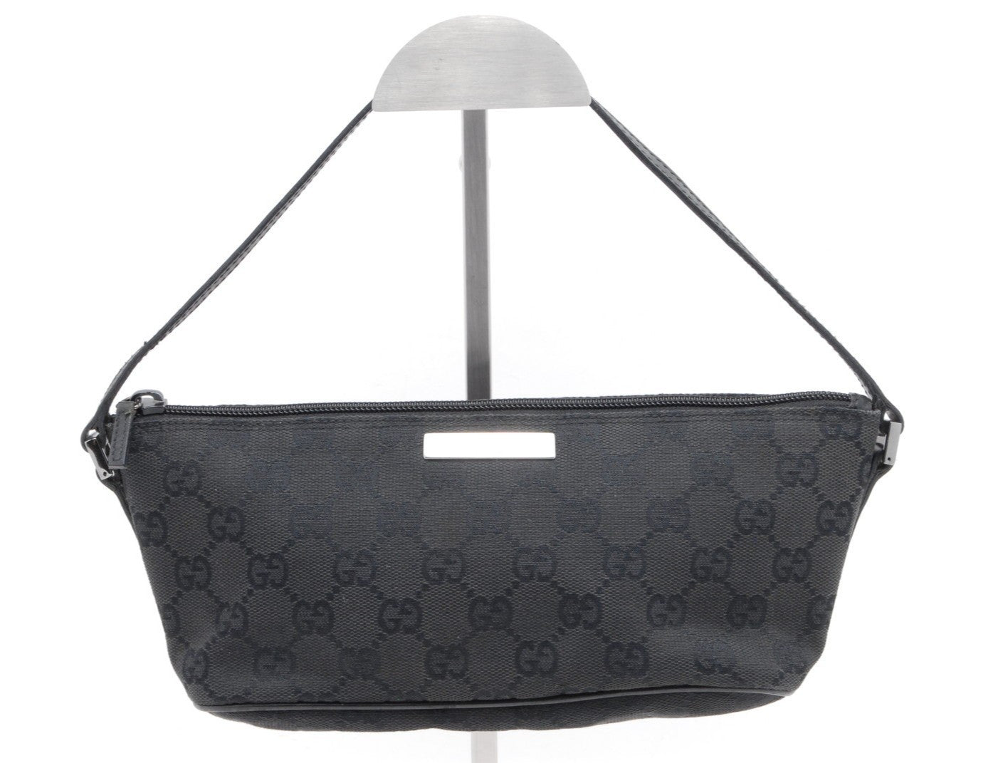 Gucci Accessory Pouch Handbag - Black, Canvas
