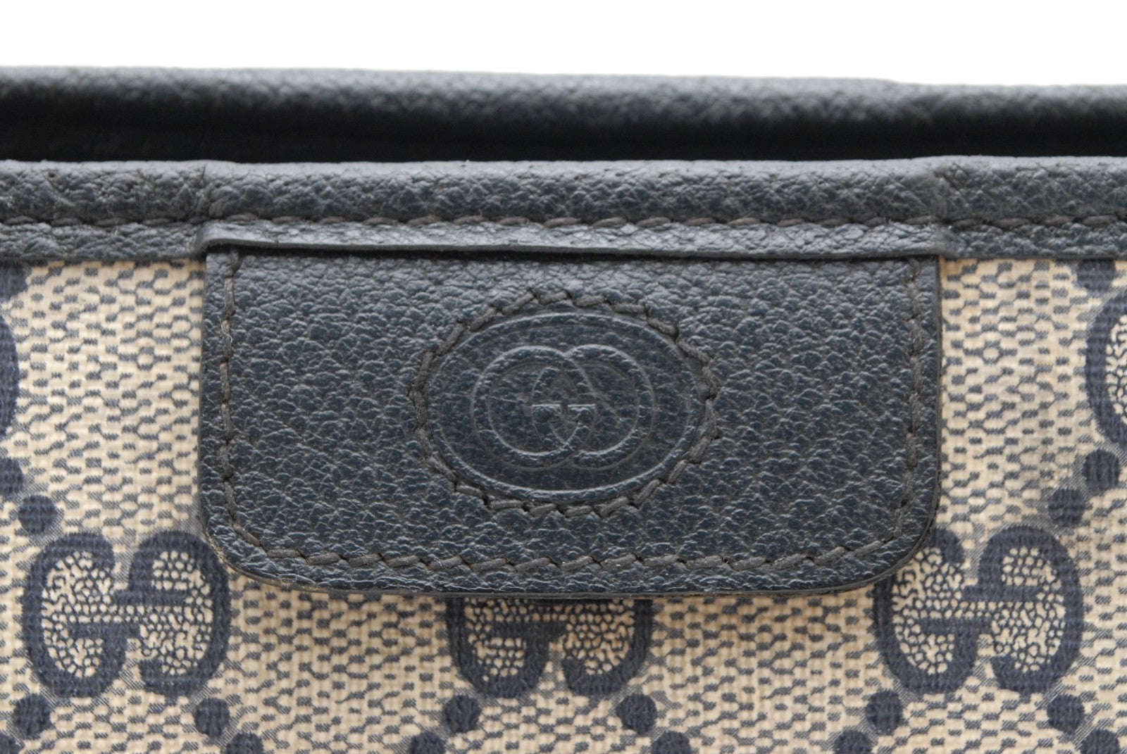 Gucci GG Canvas Pouch Cosmetic Bag - Beige, Canvas
