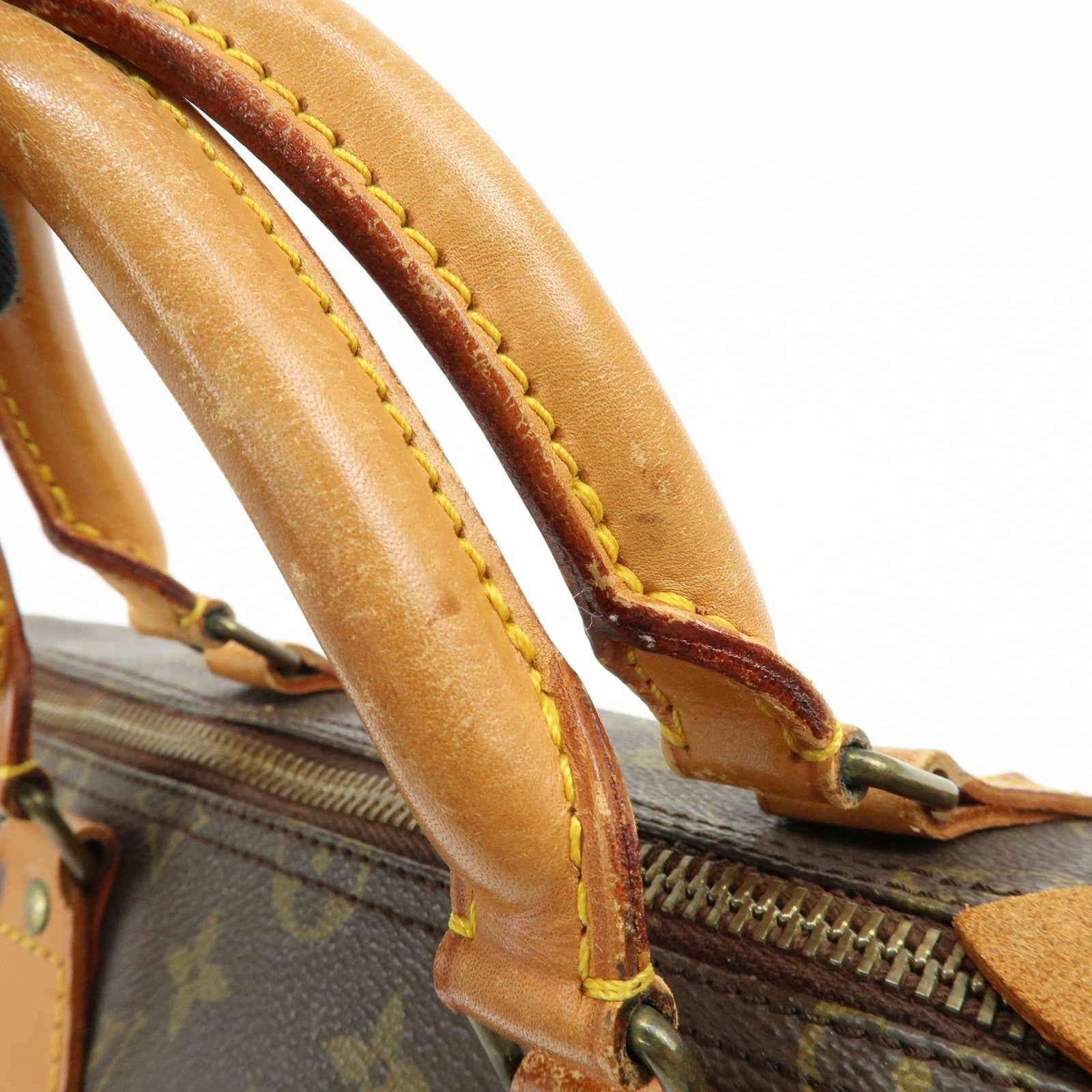 Louis Vuitton Speedy 35 Handbag - Brown, Monogram Canvas, Leather