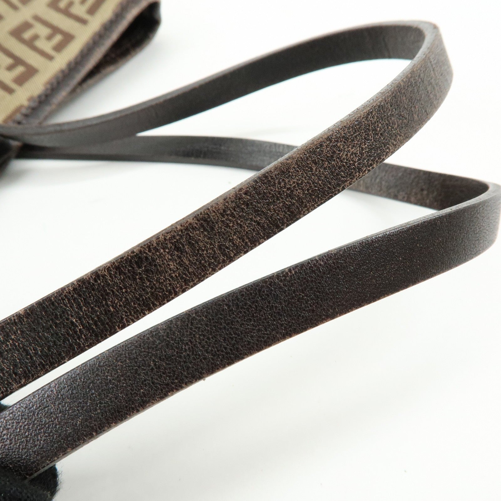 Fendi Zucchino Tote Bag - Brown, Canvas Leather