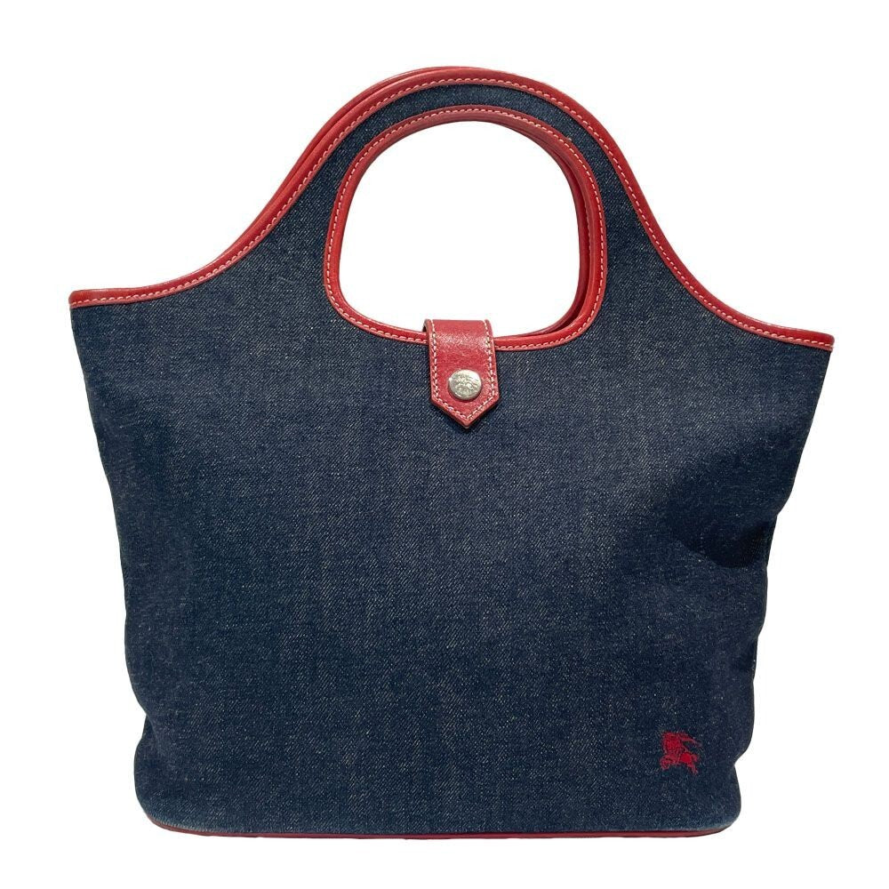 Burberry Blue Label Denim Shoulder Tote Bag - Blue, Denim