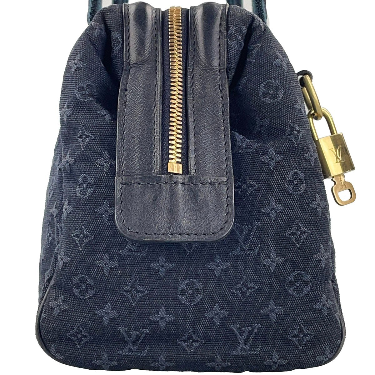 Louis Vuitton Josephine PM Handbag - Navy, Canvas