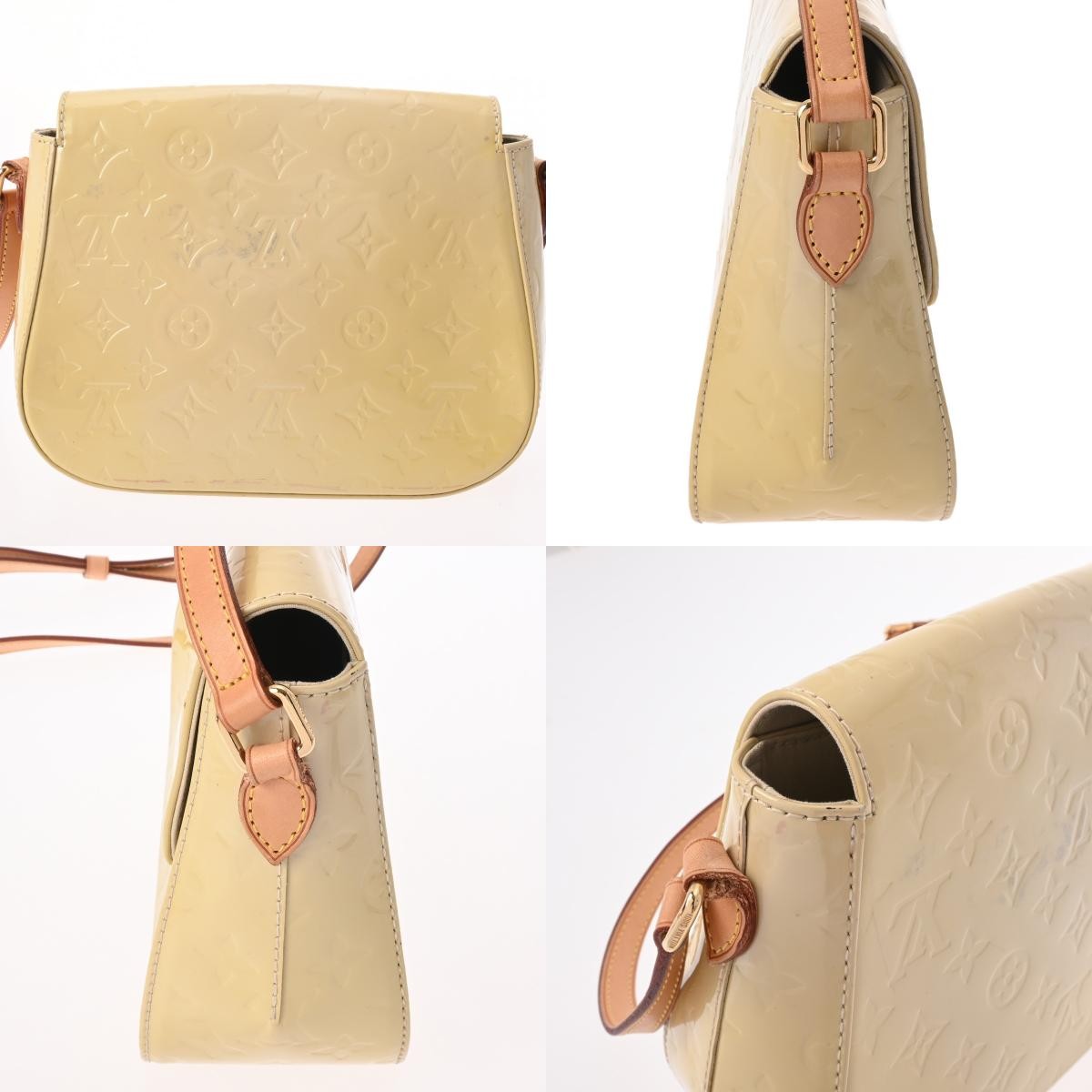 Louis Vuitton Bellflower PM Shoulder Bag - White, Monogram Vernis
