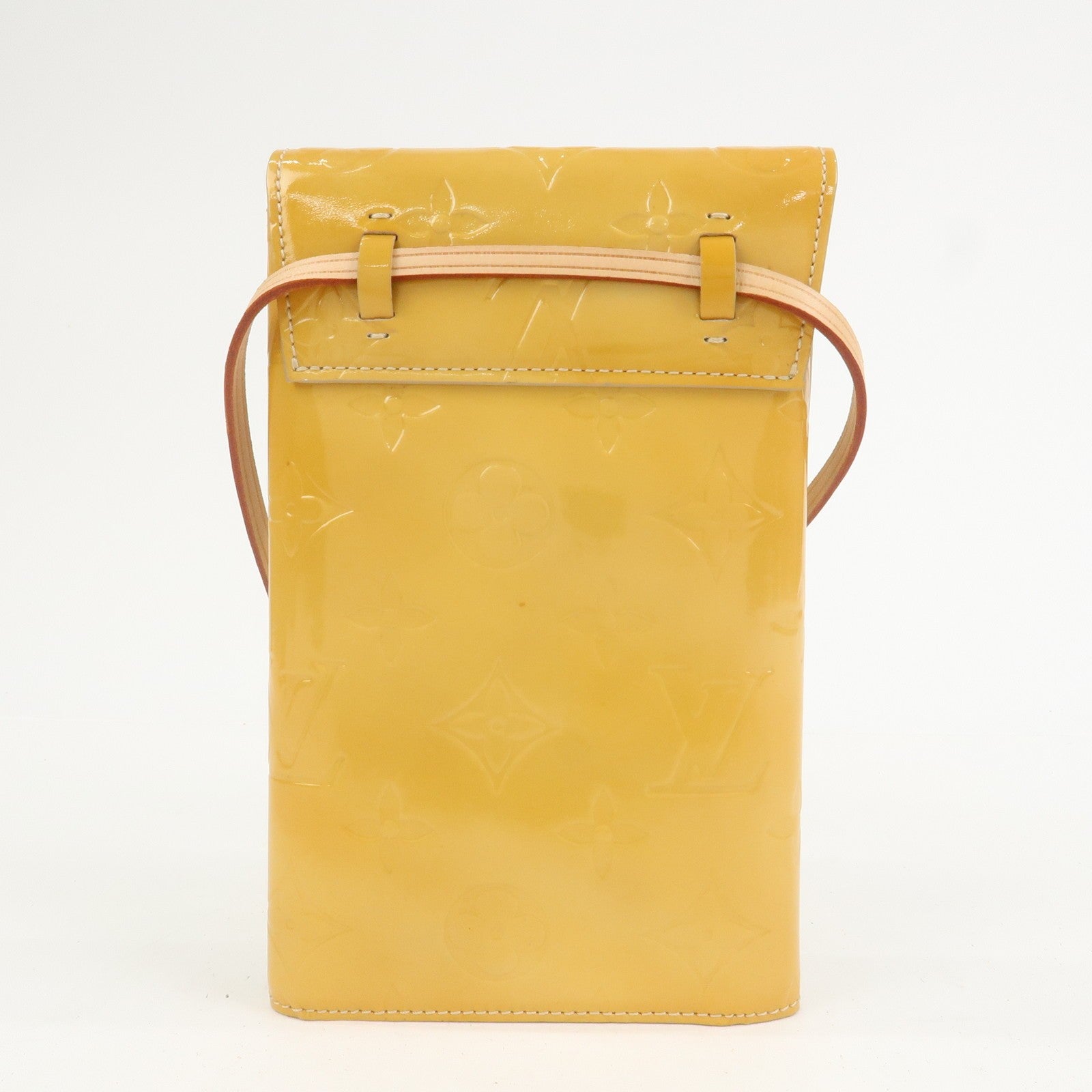 Louis Vuitton Shoulder Bag - Beige, Vernis Leather