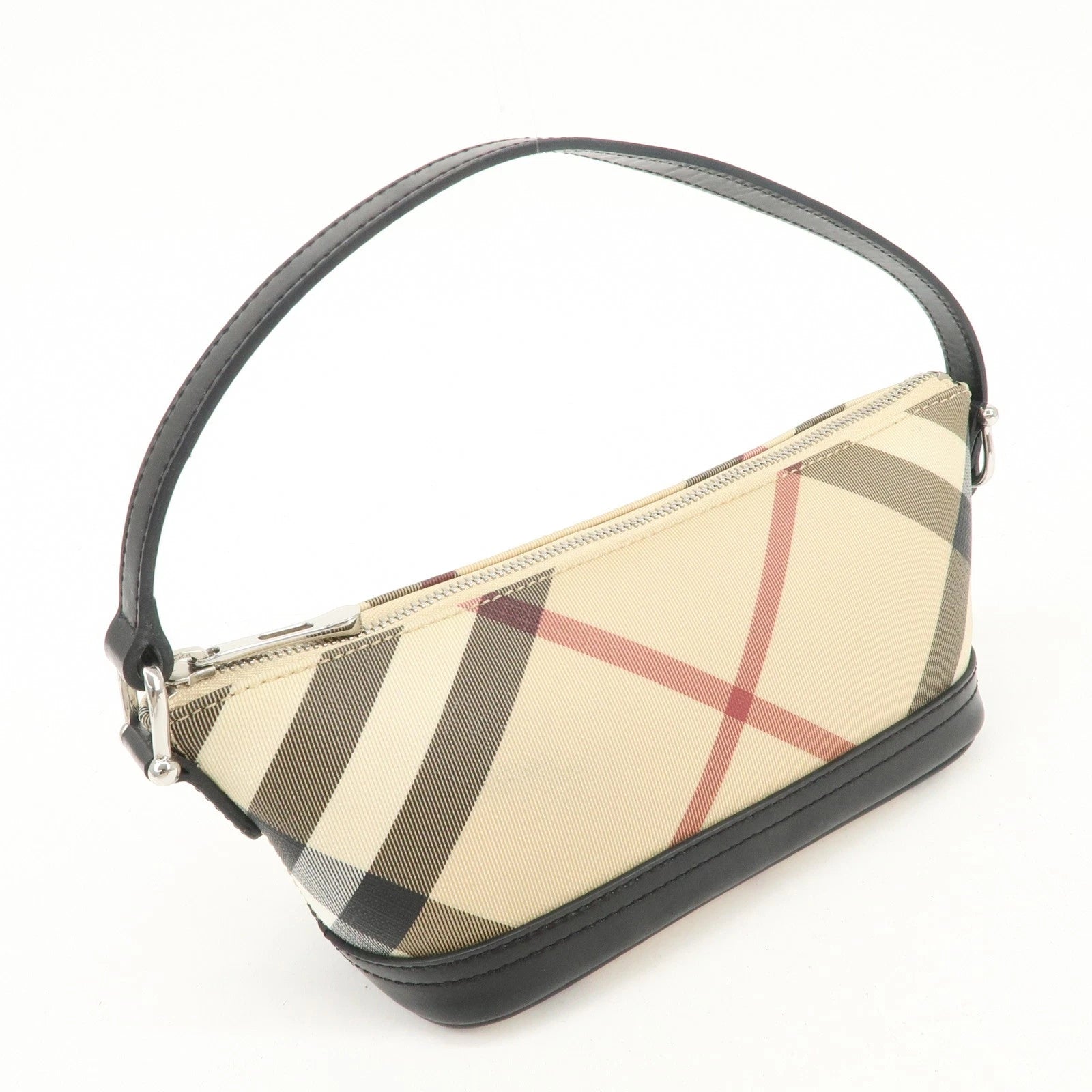 BURBERRY hand bag - Black, PVC