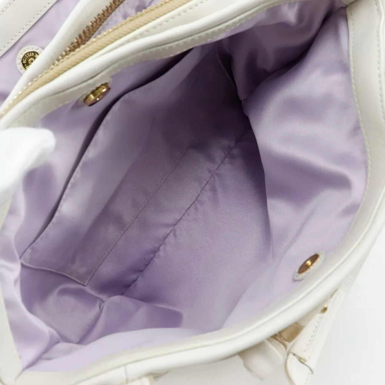 COACH Signature Tote Bag cricket beige canvas/leather