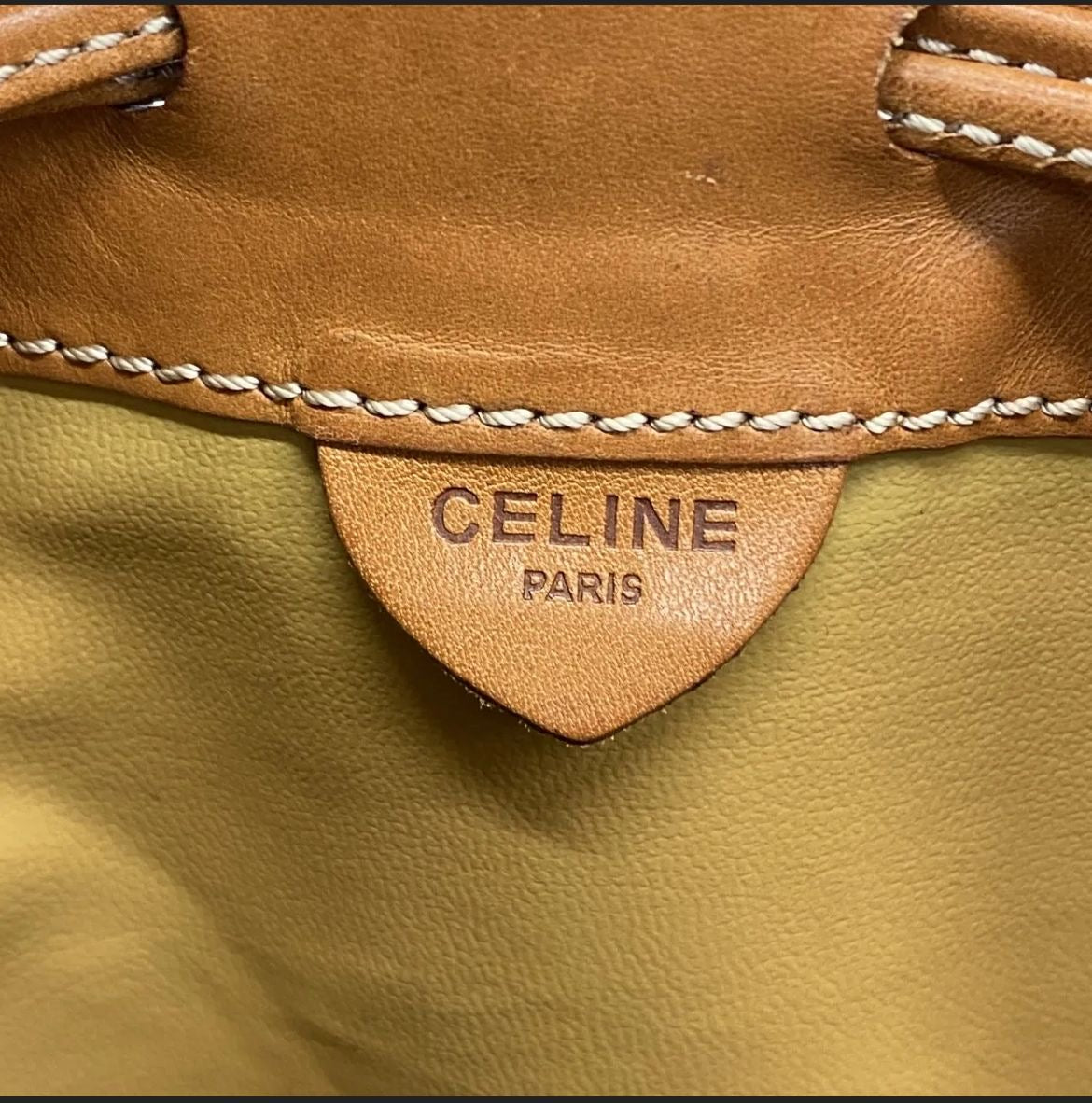 Celine Macadam Bucket Bag