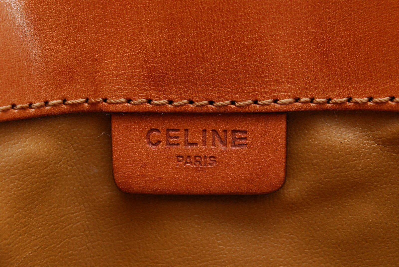 Celine Macadam Clutch Bag - Beige, PVC 