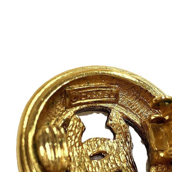 Chanel Coco Mark Earrings - Gold, GP