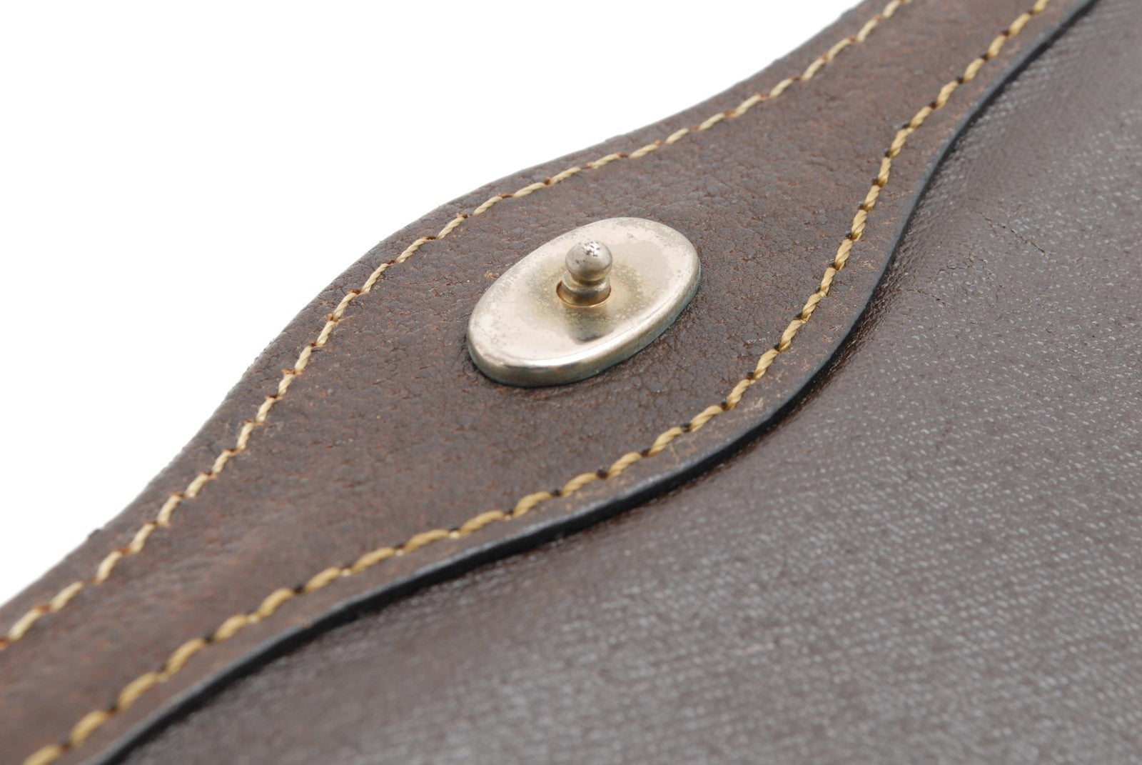 Gucci GG Supreme Web Clutch - Beige, PVC