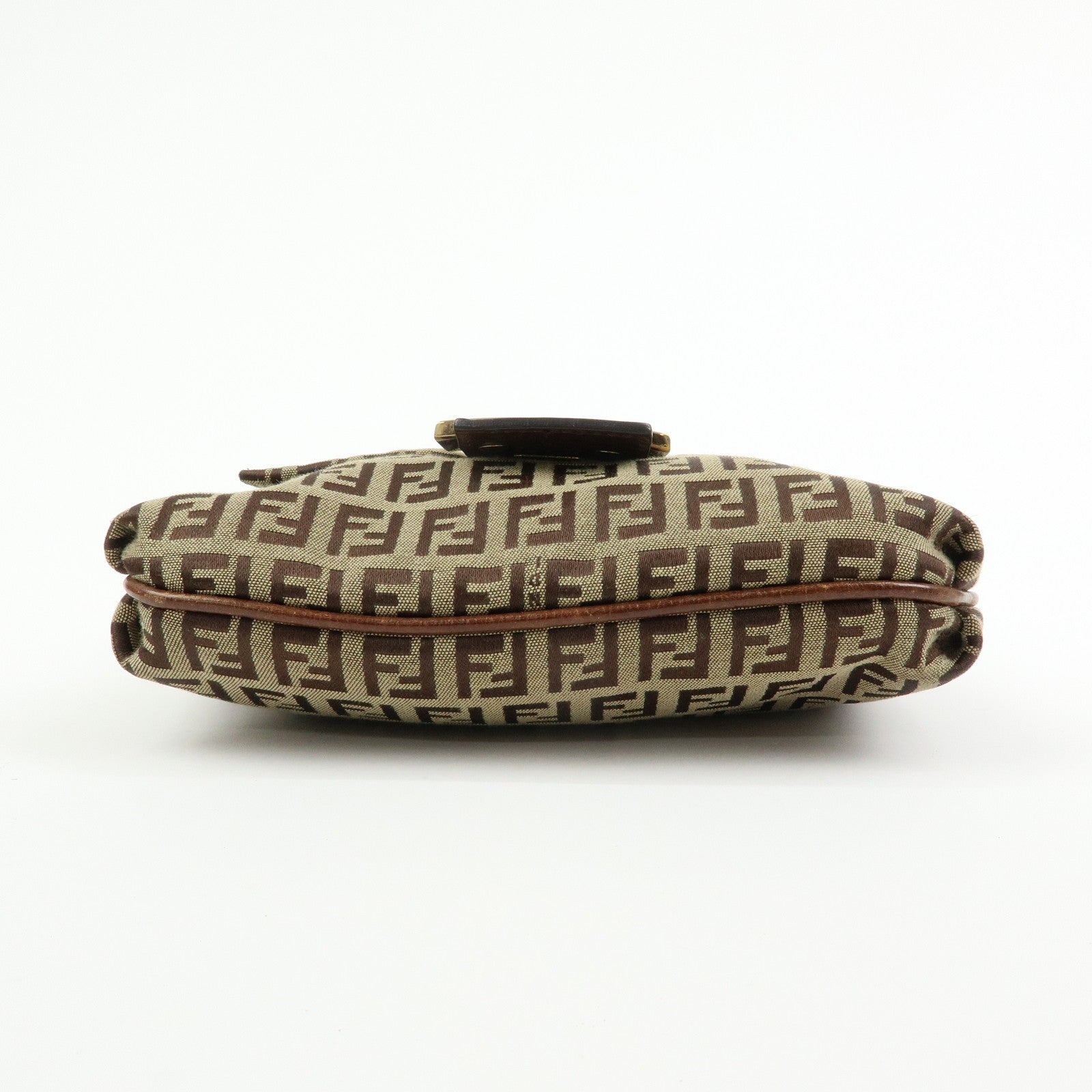 Fendi Shoulder Crossbody Bag - Brown, Canvas Leather