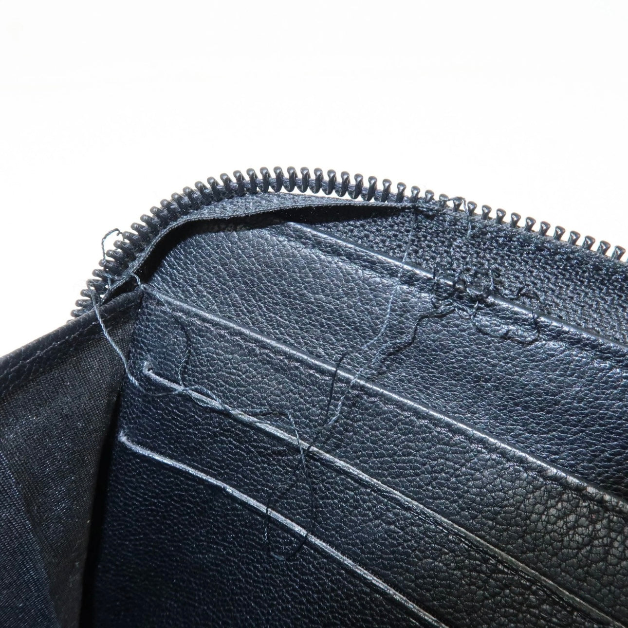 CHANEL LEATHER BI-FOLD LONG WALLET