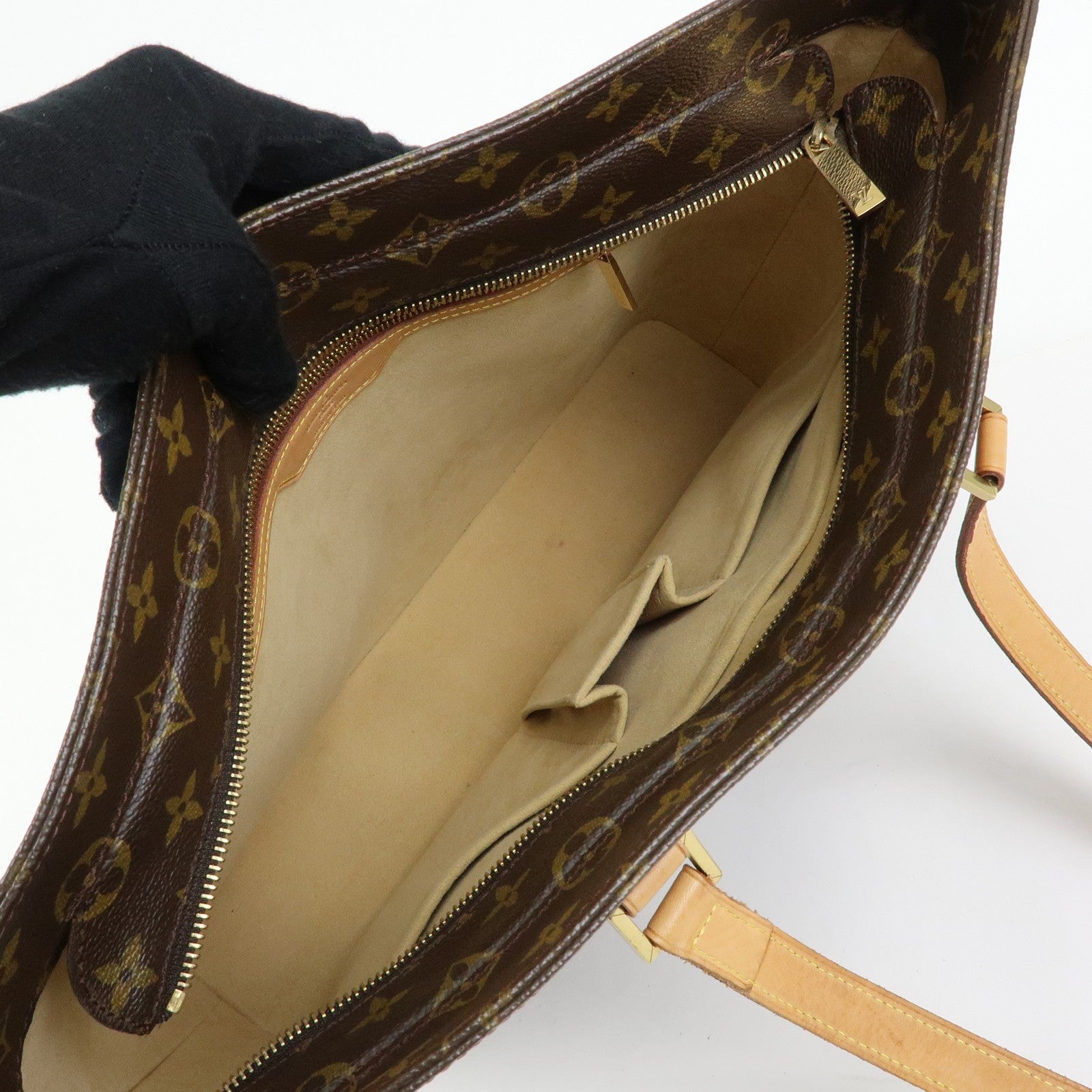 Louis Vuitton Tote Bag - Brown, Monogram Canvas