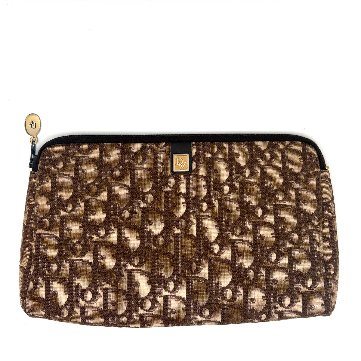 Dior vintage brown clutch