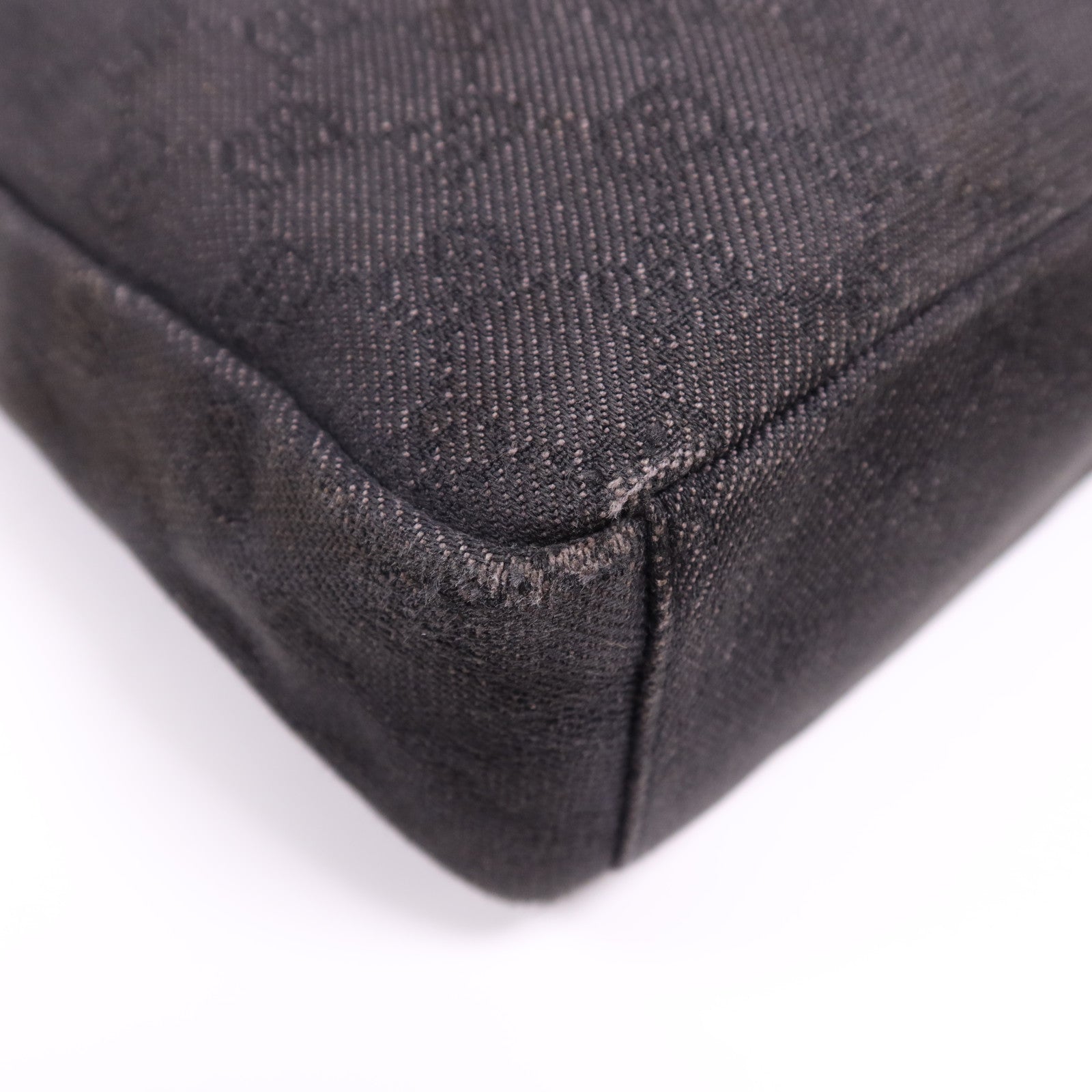 GUCCI GG SHW Shoulder Bag GG Canvas Black