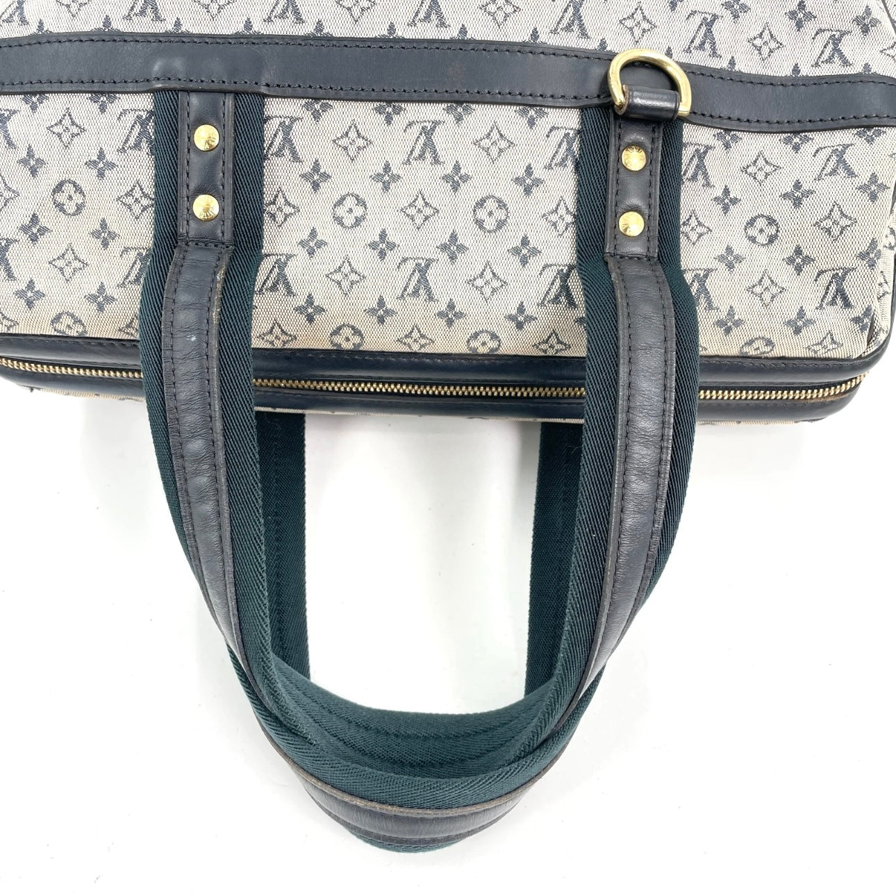 LOUIS VUITTON Monogram Mini Lin Navy Josephine GM