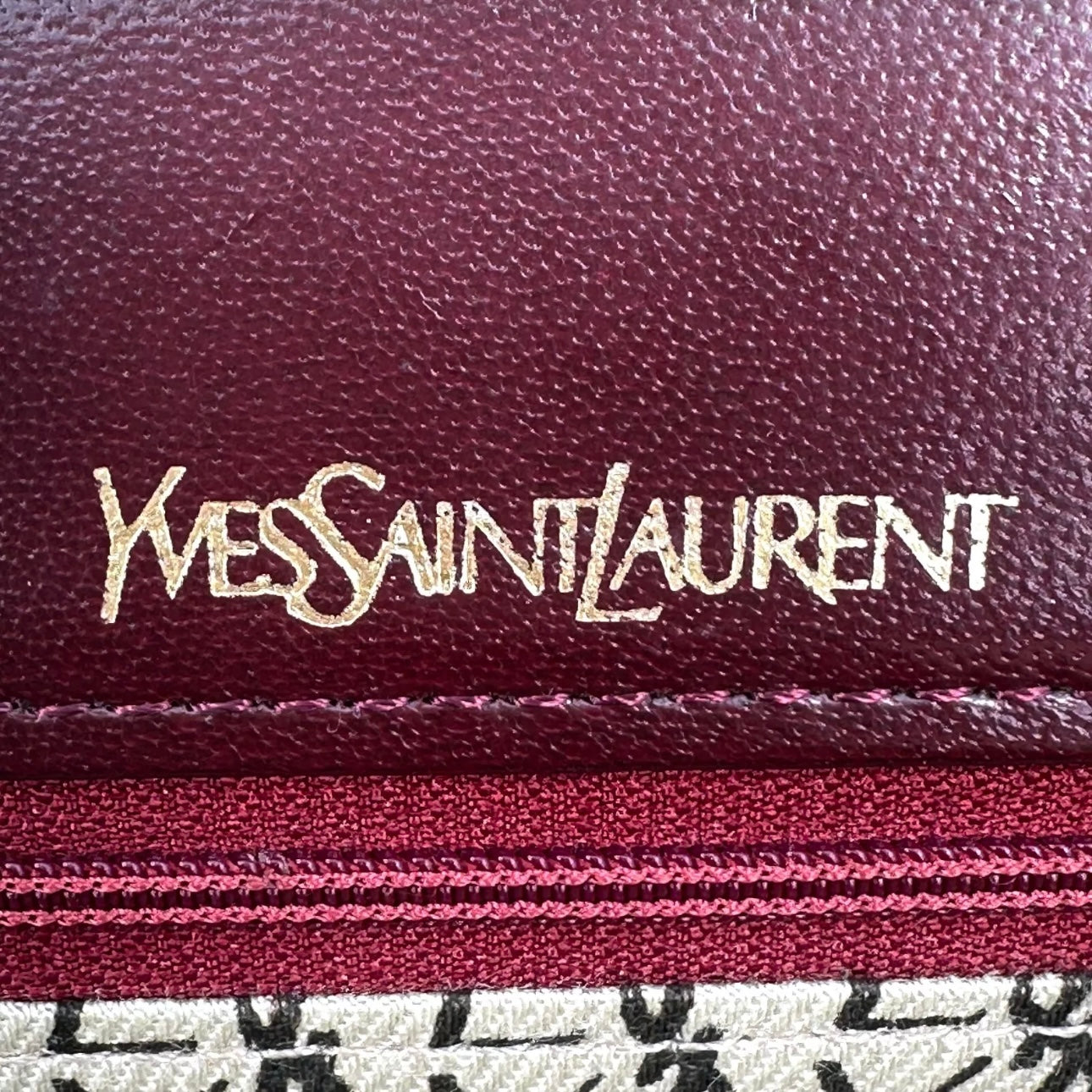 SAINT LAURENT Clutch Leather bag